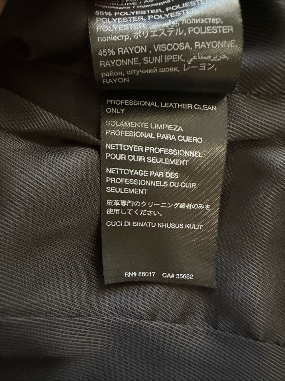 bebe Black 100% genuine Leather Grommet Jacket - Picture 4 of 6
